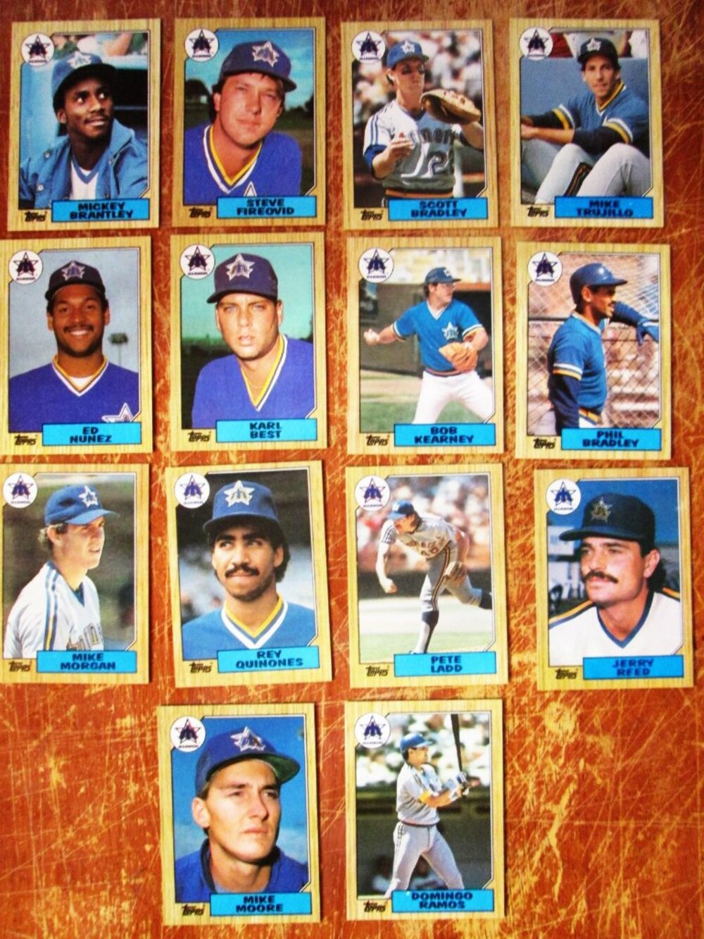 1987 Topps Seattle Mariners Team Set - Picture 2 of 2